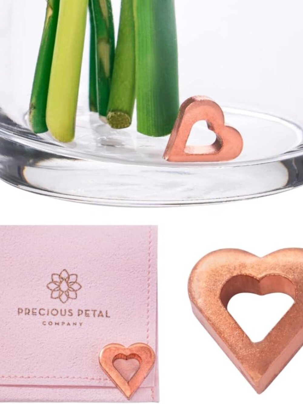 Pure Copper Charm for Fresh Cut Flowers - Reusable Flower Food Alternative That